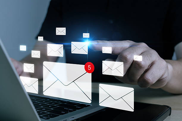 istock person reading mail message on laptop computer, contact us, inbox, new message, cyber security, digital marketing, new email notification, business finance, internet network technology concept 2215258124