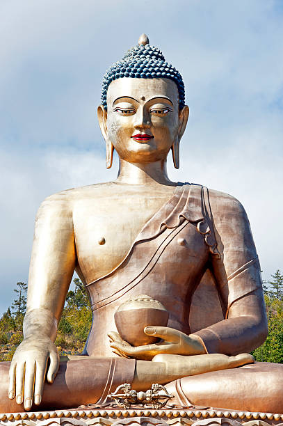 The Buddha Dordenma Statue, at 54 metres tall, is of great spiritual and architectural significance and is among the largest sitting Buddha statues in the world, constructed from bronze and coated in gold, visible from many locations in Thimphu Valley. The Royal Buddhist Kingdom of Bhutan, mountainous country in the Himalayas known for its monasteries, fortresses (or dzongs) and dramatic landscapes, ranging from subtropical plains to steep mountains and valleys, all of which are popular trekking destinations. Most famous landmark is Paro Taktsang monastery or Tiger’s Nest, clinging to precipitous cliffs above Paro Valley. Its Capital is Thimphu