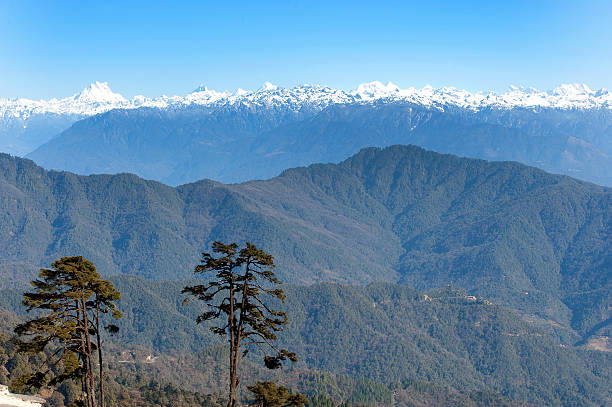 The Dochula Pass is popular due to its breathtaking views and the serenity of the 108 memorial chortens and the Druk Wangyal Lhakhang. The 108 Druk Wangyu Chortens were built as a memorial to the Bhutanese soldiers  killed in the December 2003 battle against Assamese insurgents from India. The pass is also popular spiritual destination because of an important temple on the crest of Dochula pass. The Royal Buddhist Kingdom of Bhutan, mountainous country in the Himalayas known for its monasteries, fortresses (or dzongs) and dramatic landscapes, ranging from subtropical plains to steep mountains and valleys, all of which are popular trekking destinations. Most famous landmark is Paro Taktsang monastery or Tiger’s Nest, clinging to precipitous cliffs above Paro Valley. Its Capital is Thimphu
