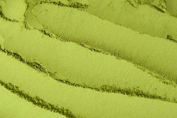 istock Matcha tea, matcha powder as a background. 2215260252