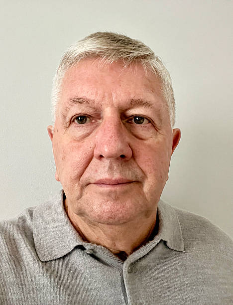 istock Senior Caucasian man selfie indoors 2215263249
