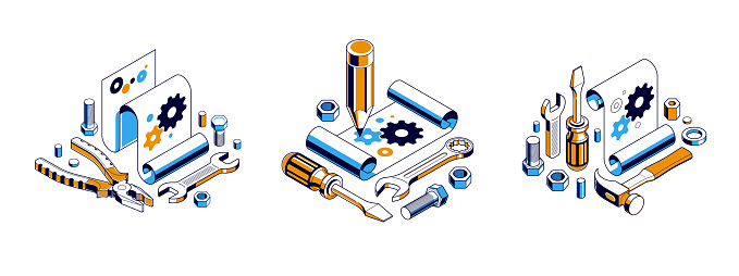 Mechanical Engineering Project In Embodiment Implementation Concept Set ...