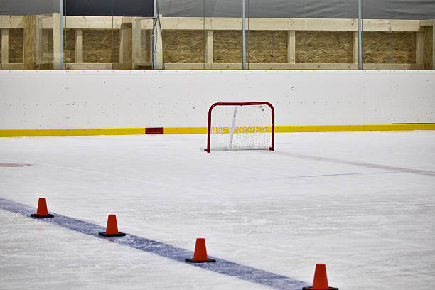 istock Ice hockey training equipment 2215288598