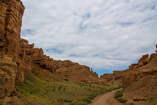 istock Charyn Canyon nature attraction in Kazakhstan 2215289109