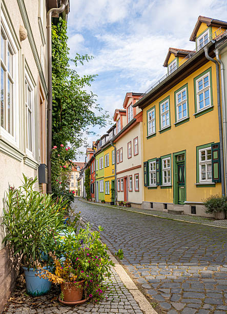 istock Glockengasse in the Andreasviertel in Erfurt 2215290693