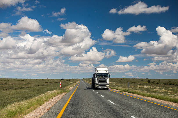 istock Ttruck on a highway 2215291641