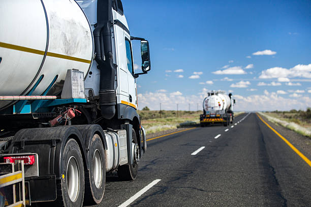 istock Fuel truck on a highway 2215291715