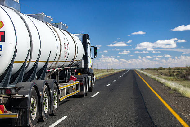 istock Fuel truck on a highway 2215291731