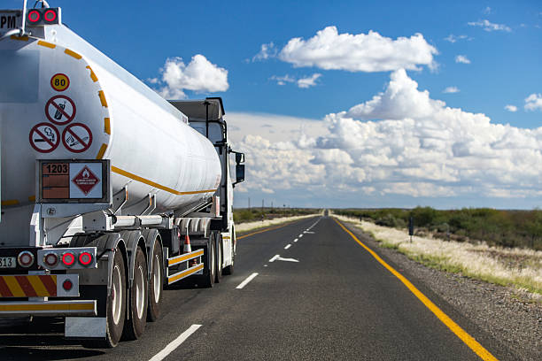istock Fuel truck on a highway 2215291792