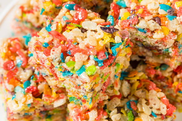 istock Homemade Fruity Rice Crispy Treats 2215304428