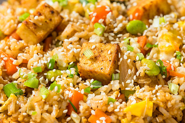 istock Homemade Asian Tofu Fried Rice 2215305495