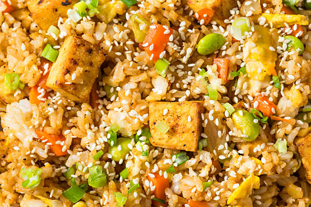 istock Homemade Asian Tofu Fried Rice 2215305538