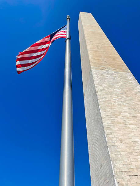 istock American Flag in Washington DC 2215311453