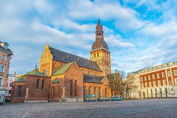 istock Riga Cathedral in Old Town of Riga 2215311738