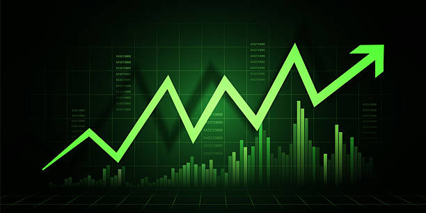 istock Stock Exchange Market Trading Graph Digital Screen with Rising Candle Stick Showing Investment Growth and Financial Trends for Trade Analysis Economic and Market Dashboard Visualization Background 2215344078