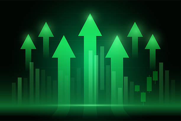 istock Stock Exchange Market Trading Graph Digital Screen with Rising Candle Stick Showing Investment Growth and Financial Trends for Trade Analysis Economic and Market Dashboard Visualization Background 2215344085