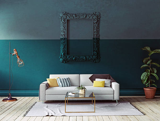 istock modern living room interior. 2215359835
