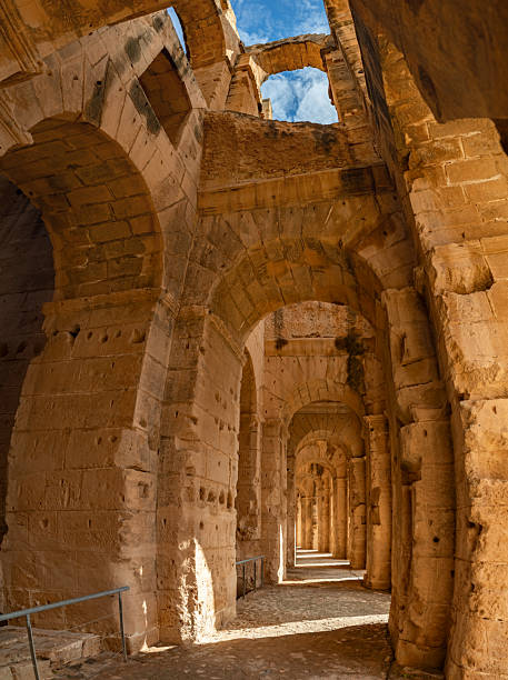 istock El Jem Roman Amphitheater - Corridor 2215360846