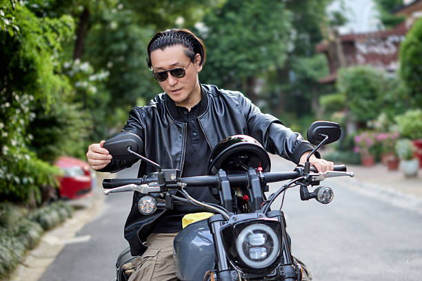 istock Motorcyclist ready to go 2215362265
