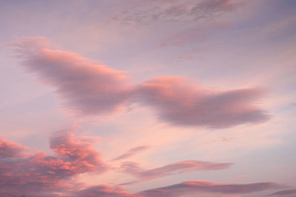 istock Pink sunrise sky on early morning 2215362443