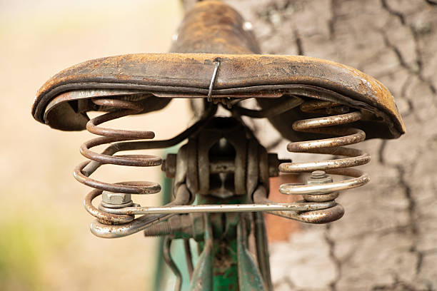 WWII military bicycle with rifle in Budapest on the Hungarian National Defense Day. Budapest, Hungary, May 21, 2023.