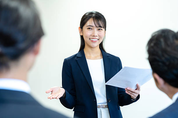 istock Businessman having a meeting while walking 2215367693