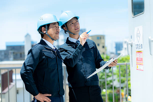 istock Businessmen in work clothes having a meeting 2215367833