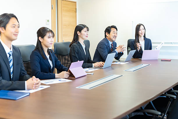 istock Business people having a meeting 2215368089