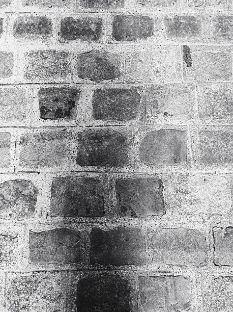Brick wall of an old house