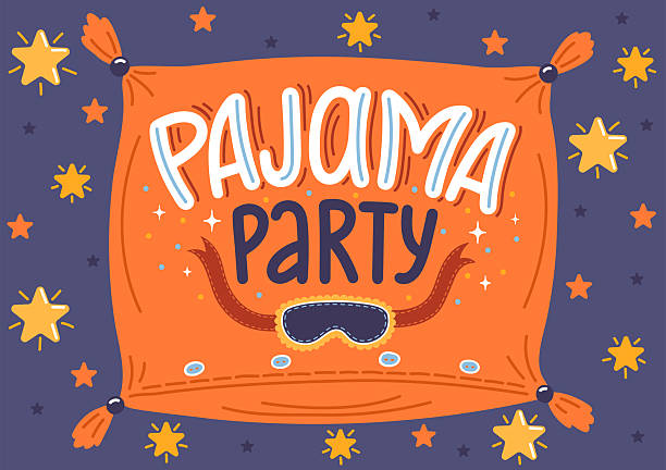 kuvapankkikuvitukset aiheesta pajama party - pyjamabileet