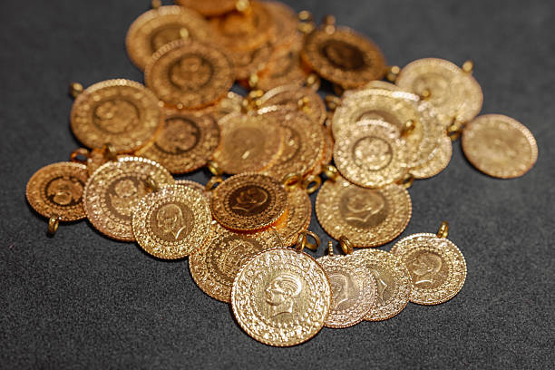 istock Turkish Gold Coin 2215393325