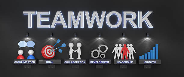 istock Teamwork communication, goals, development, leadership, collaboration, success, growth and cooperation. 2215394417