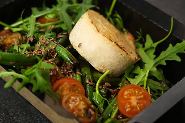 Paris, France: Warm Crottin Goat Cheese Dish (Sunlit)