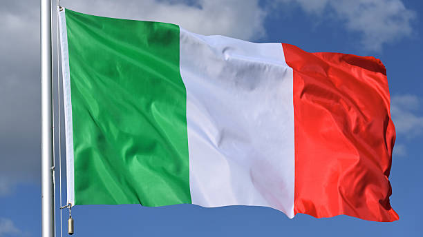 istock national flag of Italy 2215445007