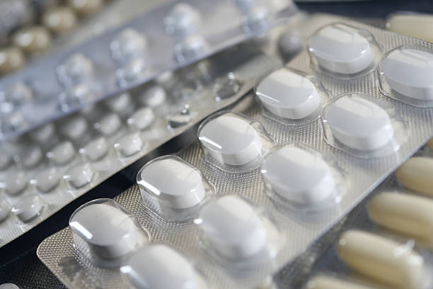 istock Prescription medication displayed in organized packaging 2215452962