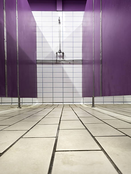 istock Showers in a gym 2215459021
