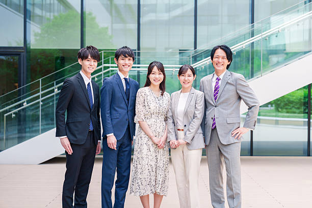 istock Smiling business people, group photo 2215461513