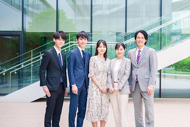 istock Smiling business people, group photo 2215461519