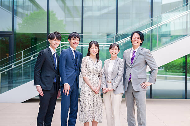 istock Smiling business people, group photo 2215461526