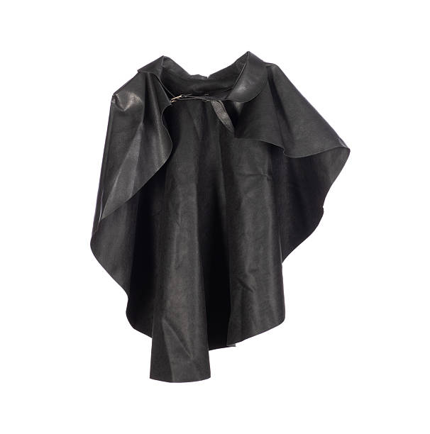 istock leather black vintage mantle cape isolated on white background 2215464151