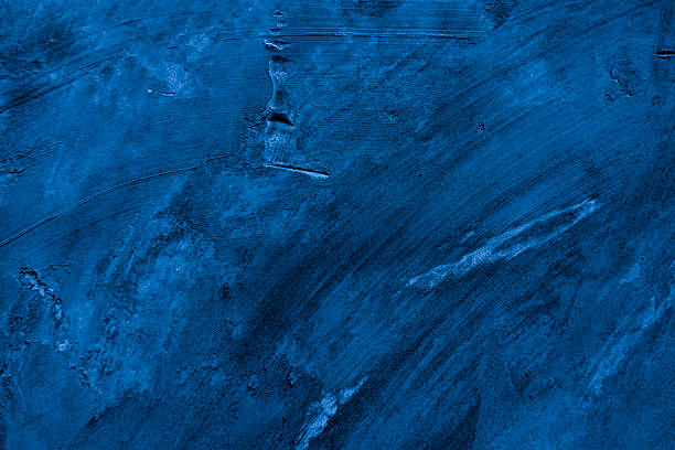 istock Old wall pattern texture cement blue dark abstract  blue color design are light with black gradient background. 2215464686
