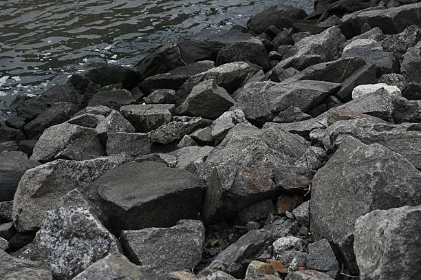 istock Rocks in the pier 2215476301