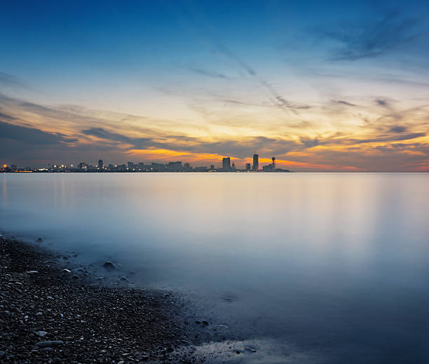 istock Batumi skyline at sunset 2215478567