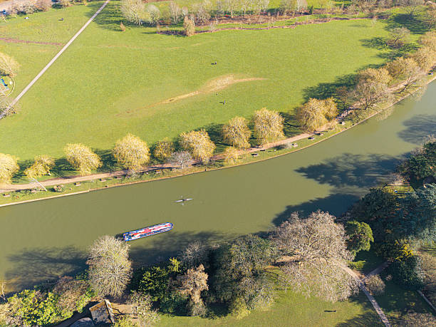 istock River Avon Stratford-upon-Avon River Cruise and Sculling Boat 2215486836