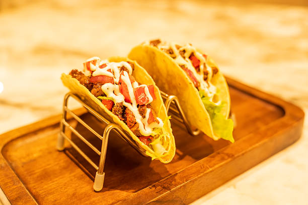 istock Taco is a traditional delicacy in Mexico. 2215493622