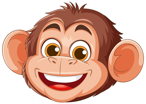 istock Vector illustration of a smiling monkey face with vibrant colors and playful expression, ideal for childrenÃÂ¢Ãâ¬Ãâ¢s content and educational materials 2215503530