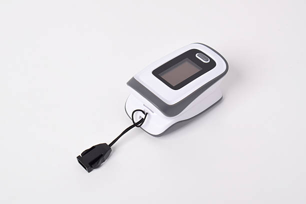 istock Pulse oximeter device to measure pulse rate and oxygen levels 2215504234