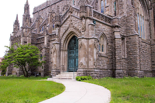 istock Unitarian Memorial Church Gothic Revival architecture 2215509596