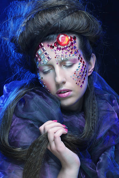 istock Halloween Beauty style woman makeup 2215511488