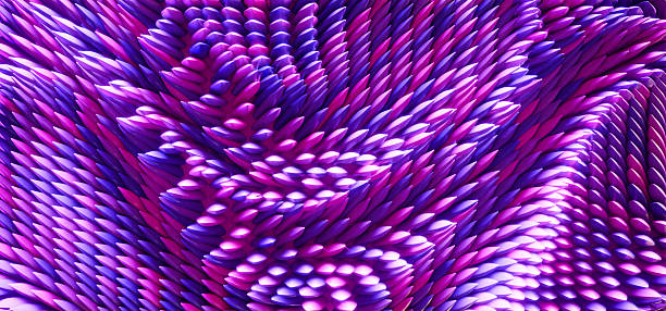 istock Abstract purple scales wavy background. Eco concept background 2215514684